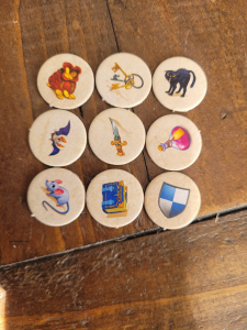 32 Schatzmarker, 36 Wappenmarker